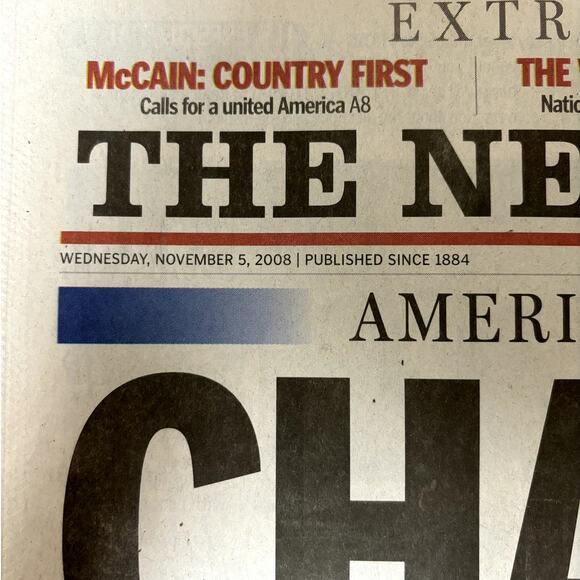 Election Win 2008 Obama Lot of 3 Naples, Fort Myers Bonita Springs FL NEVER READ - Picture 4 of 6